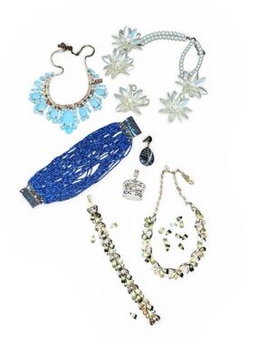 Jewelry craft bundle vtg & modern pieces